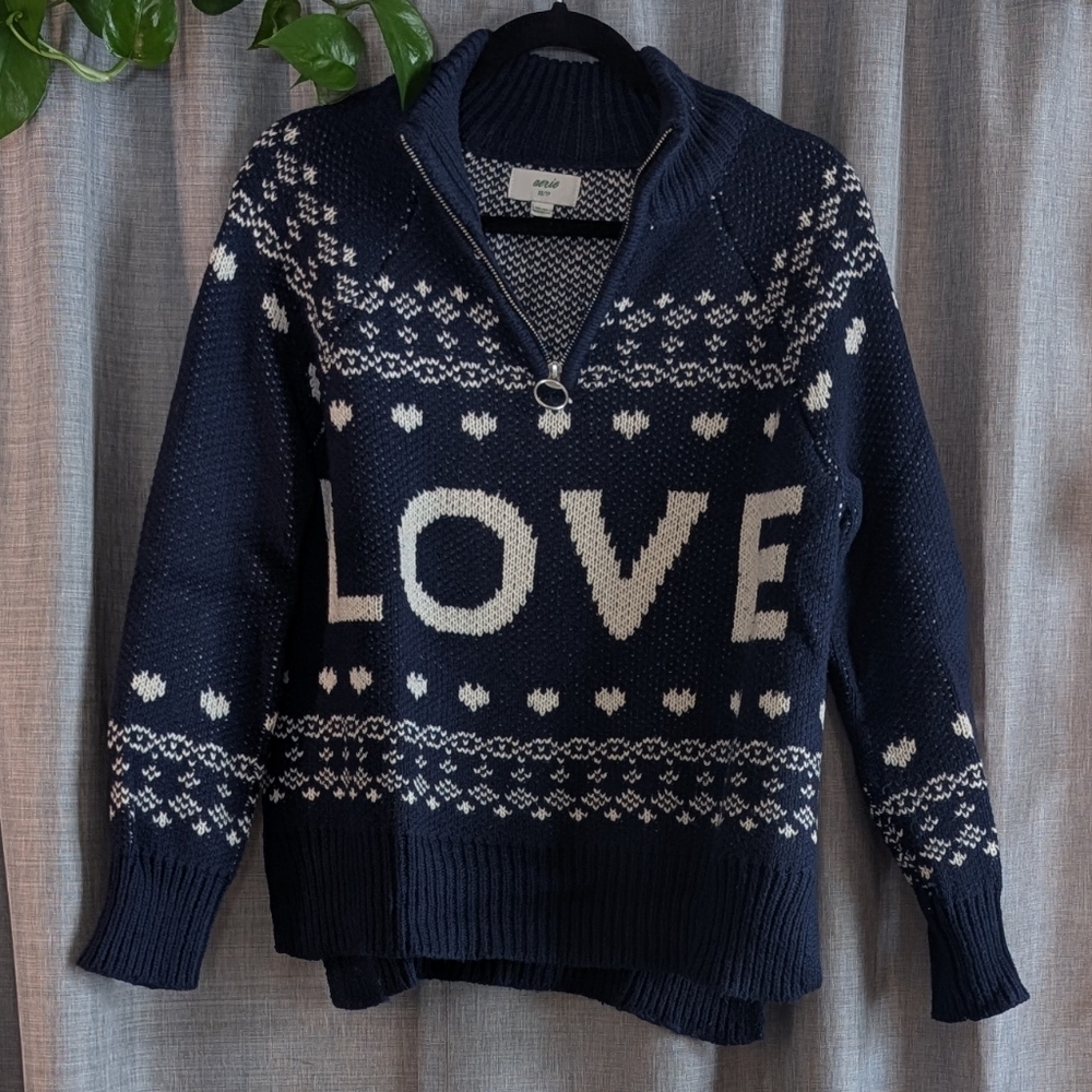 Aerie Women's 1/4 Zip Sweater